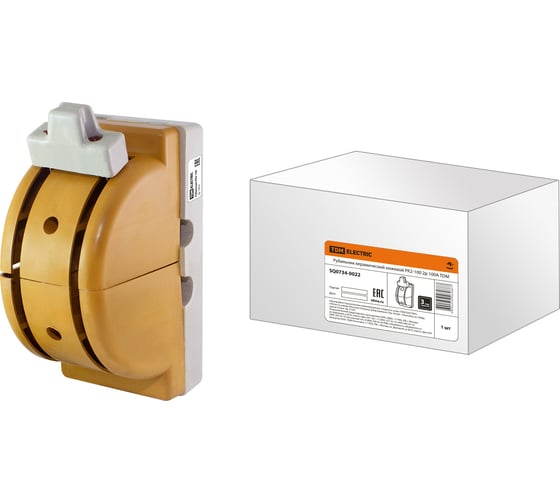 Керамический рубильник TDM ELECTRIC РК2-100 2p 100А SQ0734-0022