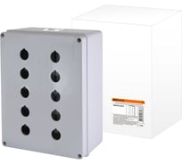 Корпус TDM КП205 для кнопок, 10 мест, белый SQ0705-0021