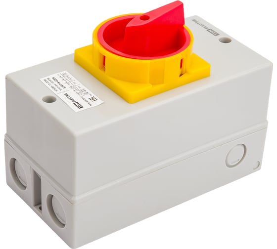 Кулачковый переключатель TDM ELECTRIC КПУ38У-10 /2098 откл-вкл 3Р IP54 SQ0715-0209
