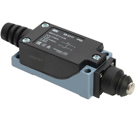 Концевой выключатель IEK КВ-8111 толкатель купольный IP65 KKV12-8111-2-65