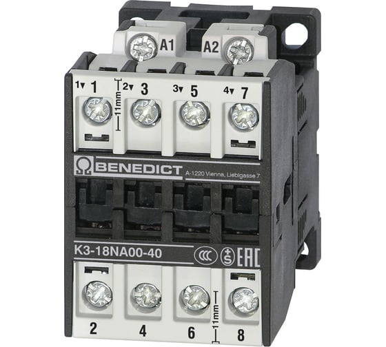 Четырехполюсный контактор Benedict K3-18NA00-40 230 PN131777