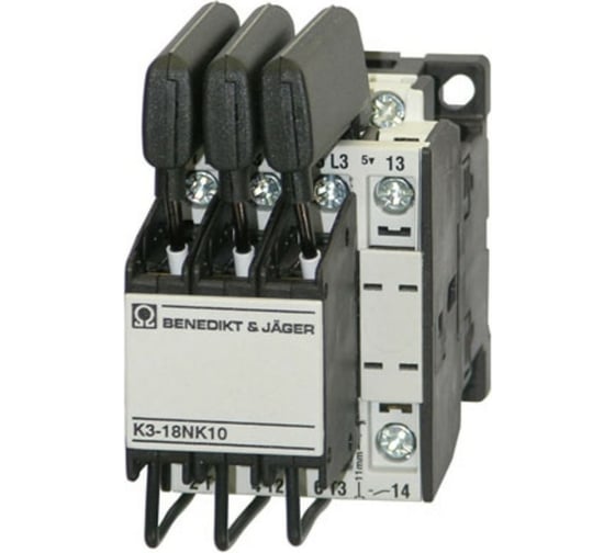 Контактор для коммутации конденсаторов Benedict K3-18NK10 230 PN79135 1