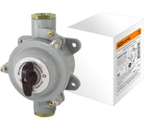 Пакетный переключатель TDM ELECTRIC ПП 2-40/Н2 2П 40А 220В, силуминовый корпус, IP56 SQ0723-0075