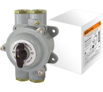 Пакетный выключатель TDM ELECTRIC ПВ2-63 2П 63А 220В, силуминовый корпус, IP56 SQ0723-0067