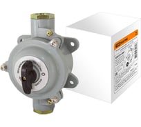 Пакетный переключатель TDM ELECTRIC ПП 3-40/Н2 3П 40А 220В, силуминовый корпус, IP56 SQ0723-0081