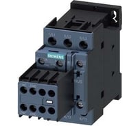 Контактор Siemens 3 ПОЛ AC-3, 7.5КВТ/400В, Блок-Контакты 2НО+2НЗ 3RT20251AB04