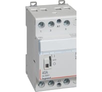 Контактор Legrand CX³ 3П 400 В~ с катушкой 230 В~ 40 A 3 Н.О. 3 модуля с рукояткой управления 412549