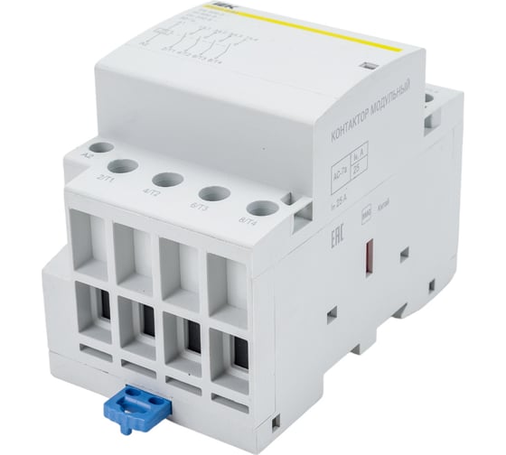 Модульный контактор IEK КМ25-40М AC/DC MKK21-25-40