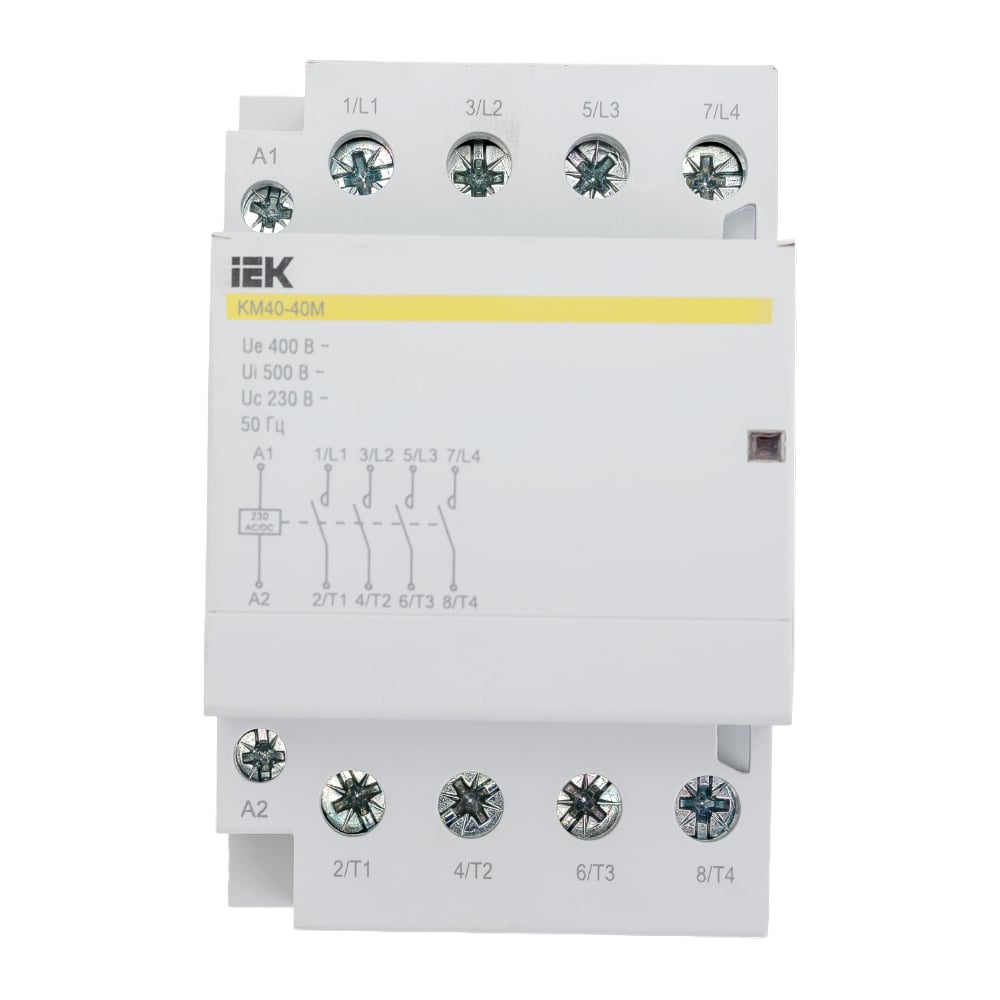 Модульный контактор IEK КМ40-40М AC/DC MKK21-40-40 - выгодная цена ...