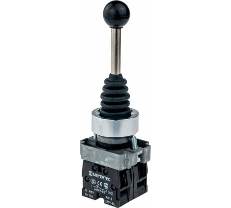 Джойстик в сборе MEYERTEC 2NO, 2 положения возврат, металл MTB2-PA22 арт. 00000079425