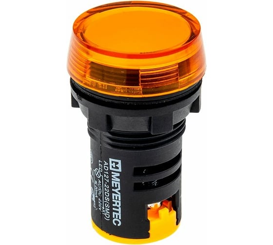 Сигнальная LED лампа MEYERTEC желтый, 24V AC/ DC IP65 MT22-S15 арт. 000000 99139