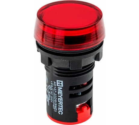 Сигнальная LED лампа MEYERTEC красный, 220V AC/ DC IP65 MT22-S34 арт. 00000 100738