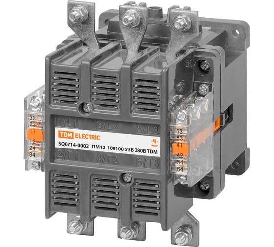 Пускатель электромагнитный TDM ELECTRIC ПМ12-100100 У3Б 380В SQ0714-0002