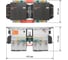 Контактор TDM ELECTRIC КТН-53303 реверс 330А 230В/АС3 SQ0710-0025 3