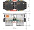 Контактор TDM КТН-53303 реверс 330А 400В/АС3 SQ0710-0033 3