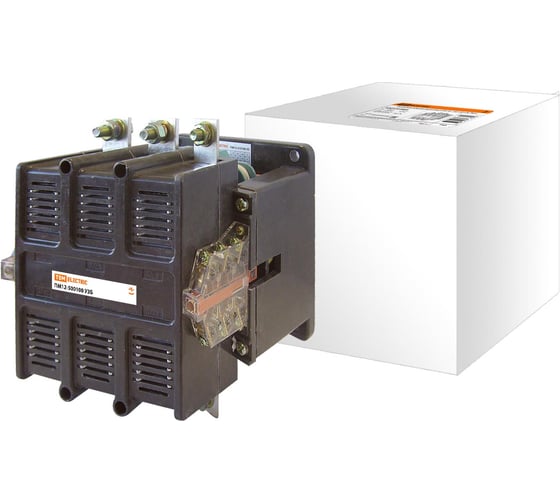 Электромагнитный пускатель TDM ELECTRIC ПМ12-500100 У3Б 380В SQ0714-0016