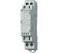 Модульные контакторы Finder, 2 no; переключ. авто-вкл-выкл + мех. инд. + LED, 223200121340