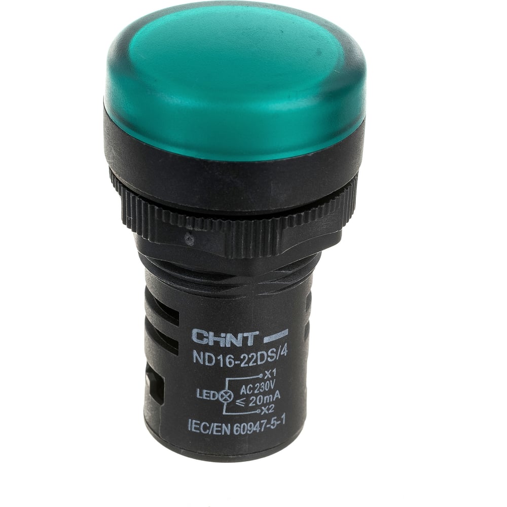 Индикатор CHINT ND16-22DS/4 зел. AC 230В (R) 593071 - выгодная цена ...
