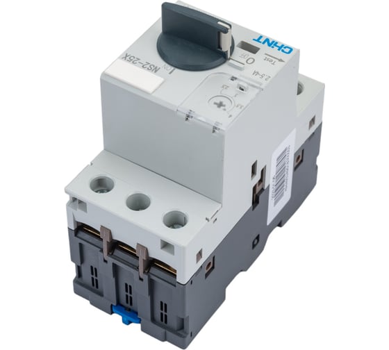 Пускатель CHINT NS2-25x2.5-4А с поворотн. ручкой (R) 495183