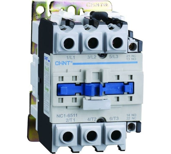 Контактор CHINT NC1-6511 65А 400В/АС3 1НО+1НЗ 50Гц (R) 222729