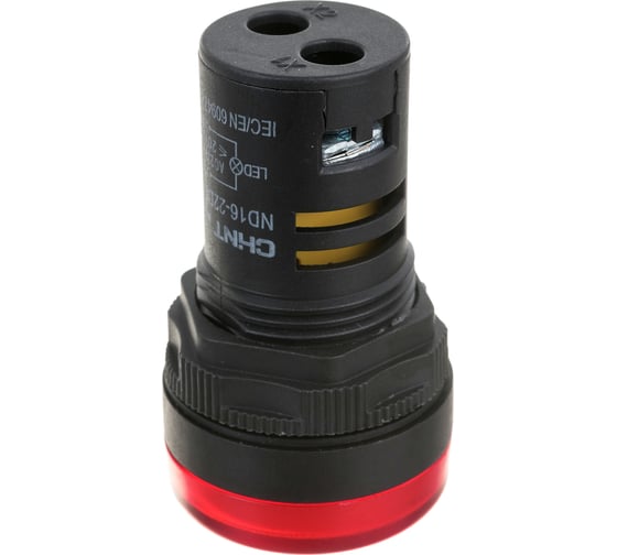 Индикатор CHINT ND16-22DS/4 красн. AC 230В (R) 593012