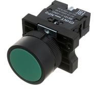 Кнопка управления CHINT NP2-EA31 без подсветки зел. 1НО IP40 574816