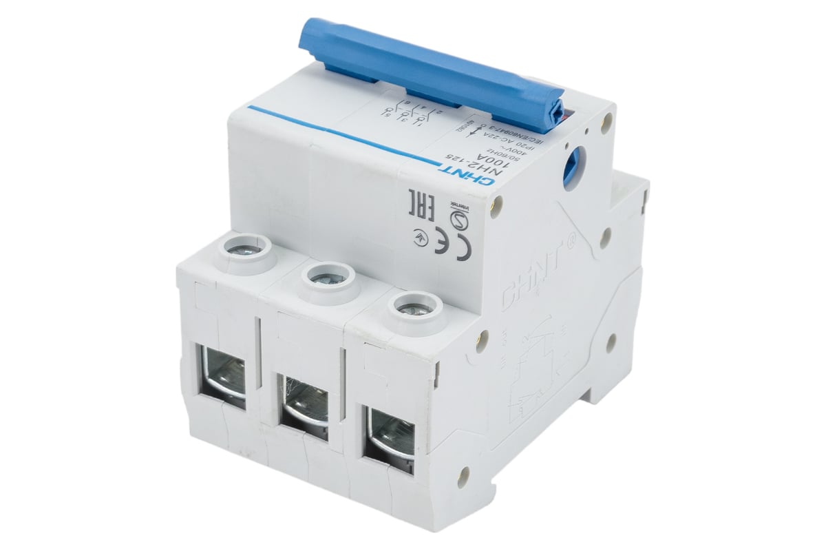 Выключатель нагрузки CHINT 3п 100А NH2-125 (R) 401062 - выгодная цена ...