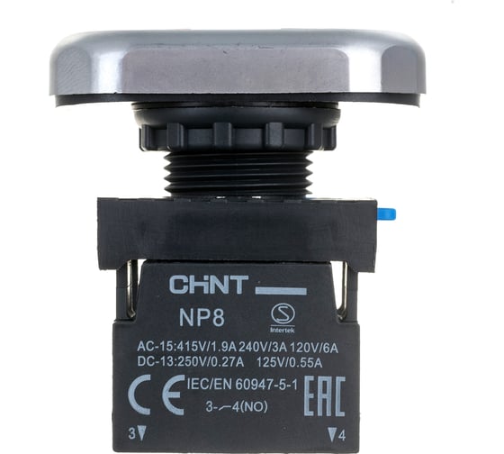 Двойная кнопка CHINT NP8-11S 1НО+1НЗ IP65 (R) 667178