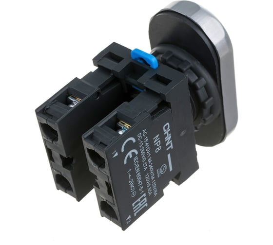 Двойная кнопка CHINT NP8-11S 1НО+1НЗ IP65 (R) 667178