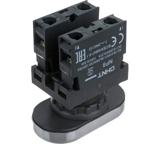 Двойная кнопка CHINT NP8-11S 1НО+1НЗ IP65 (R) 667178