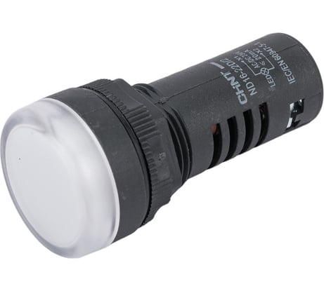 Индикатор CHINT ND16-22D/2 бел. AC/DC 230В (R) 593073