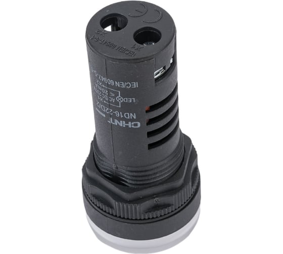 Индикатор CHINT ND16-22D/2 бел. AC/DC 230В (R) 593073
