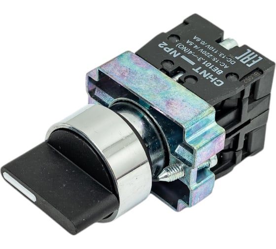 Переключатель CHINT NP2-BD53 3 полож. с возвратом 2НО IP40 574852