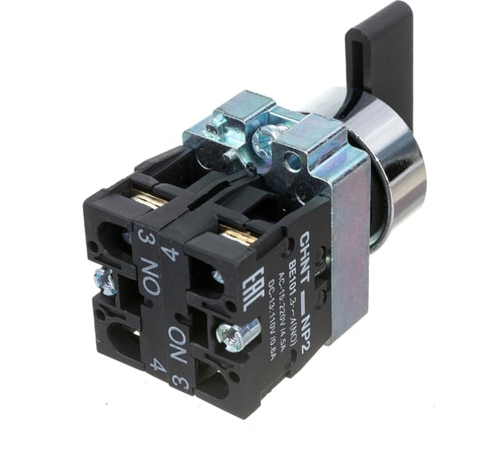 Переключатель CHINT NP2-BJ33 3 полож. с фиксацией 2НО IP40 574858