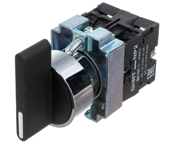 Переключатель CHINT NP2-BJ33 3 полож. с фиксацией 2НО IP40 574858