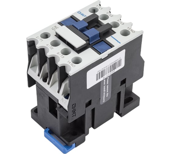Контактор CHINT NC1-1210 12А 24В/АС3 1НО 50Гц (R) 221364