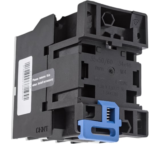 Контактор CHINT NC1-1210 12А 24В/АС3 1НО 50Гц (R) 221364