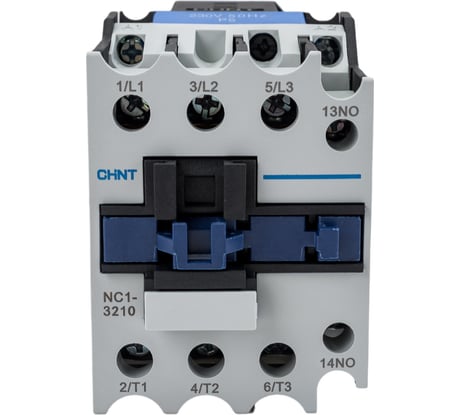 Контактор CHINT NC1-3210 32А 230В/АС3 1НО 50Гц (R) 222051