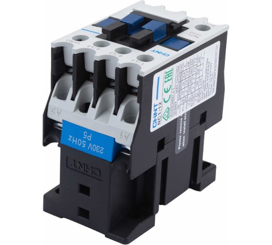 Контактор CHINT NC1-1210 12А 230В/АС3 1НО 50Гц (R) 221358