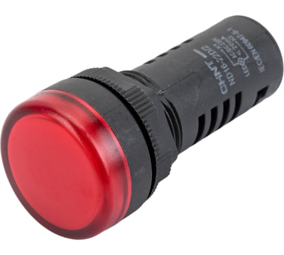 Индикатор CHINT ND16-22D/2 красный AC/DC 230В (R) 593075