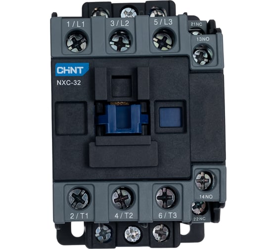 Контактор CHINT NXC-32 32А 220В/АС3 1НО+1НЗ 50Гц (R) 836852