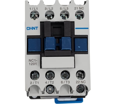 Контактор CHINT NC1-1201 12А 230В/АС3 1НЗ 50Гц (R) 221128