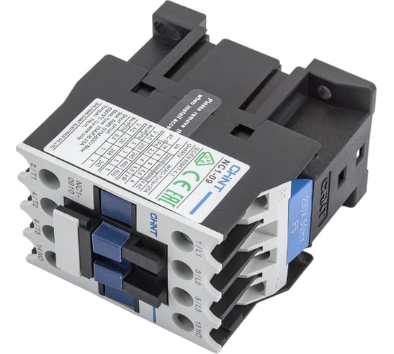 Контактор CHINT NC1-0910 9А 230В/АС3 1НО 50Гц (R) 221033