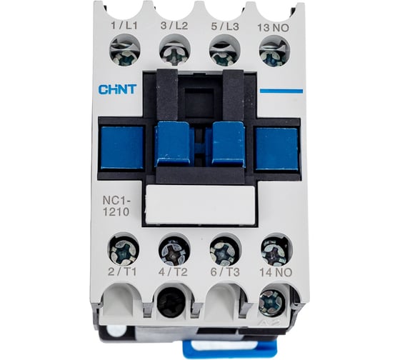 Контактор CHINT NC1-1210 12А 400В/АС3 1НО 50Гц (R) 221373