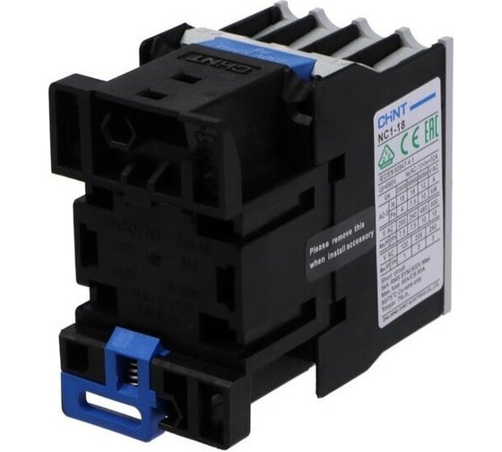 Контактор CHINT NC1-1810 18А 230В/АС3 1НО 50Гц (R) 221545