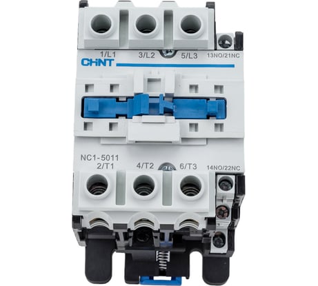 Контактор CHINT NC1-5011 50А 230В/АС3 1НО+1НЗ 50Гц (R) 222493