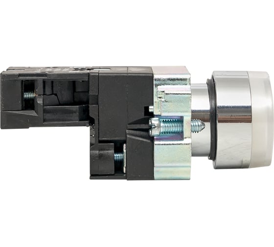 Кнопка EKF BA21 с подсветкой 24В белая NO PROxima xb2-bw21-24