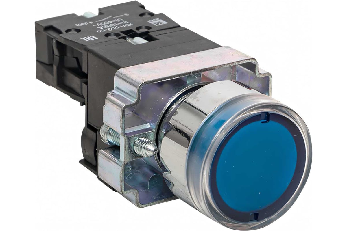 Кнопка BW61 с подсветкой 24В синяя NO PROxima EKF xb2-bw61-24 ...