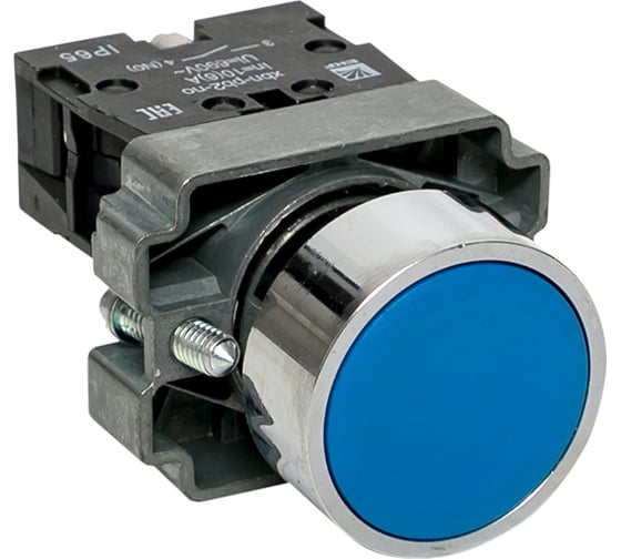 Кнопка EKF BA61 синяя NO IP65 PROxima xb2-ba61-65