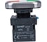 Двойная кнопка CHINT NP8-11SD 1НО+1НЗ желт. AC 110В-220В(LED) IP65 (R) 667175 1